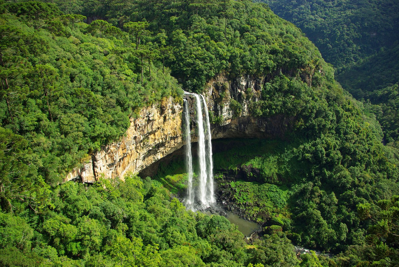 Cascata do Caracol em Canela, RS